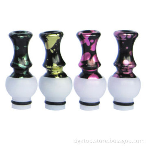 Popular Delrin/Metal/Stainless/Ming 510 Drip Tips, Different Colors, Factory Wholesale SS510